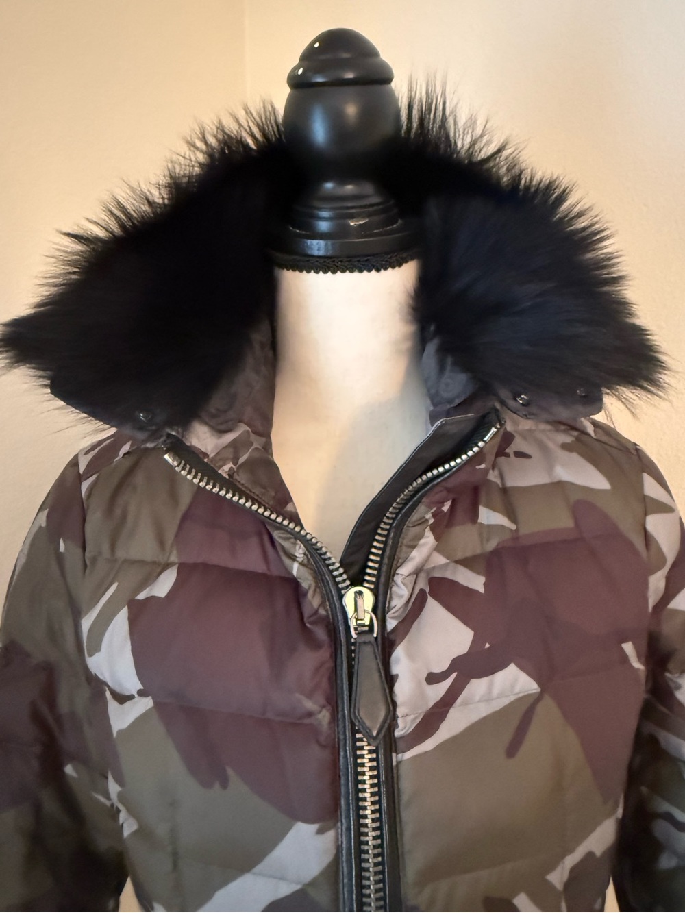 Burberry Brit camo print down jacket - Picture 4 of 14